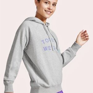 Peloton x Spiritual Gangster Gray Oversized Hoodie